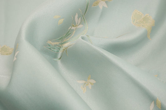 Li Dexi Song Brocade-Orchid and Butterfly Pattern